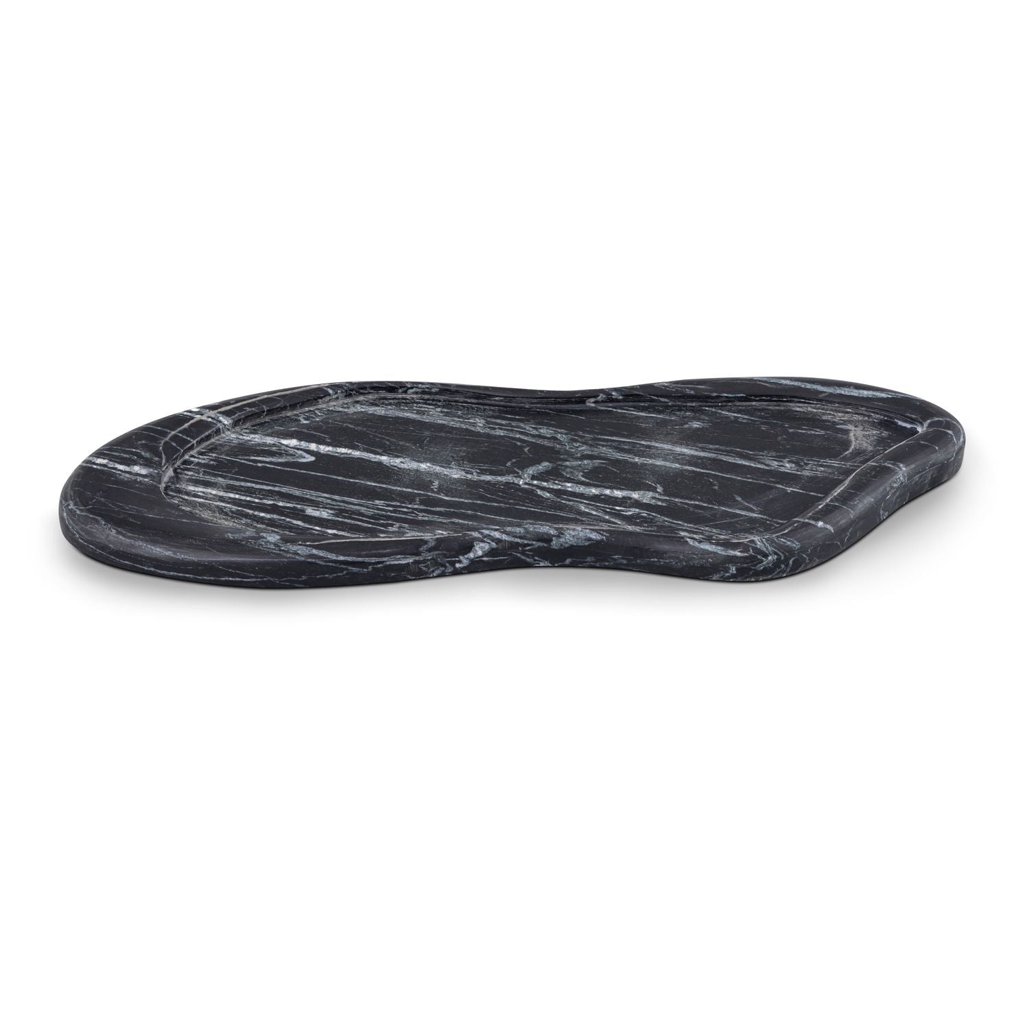 Arezzo Genuine Marble Tray — Black
