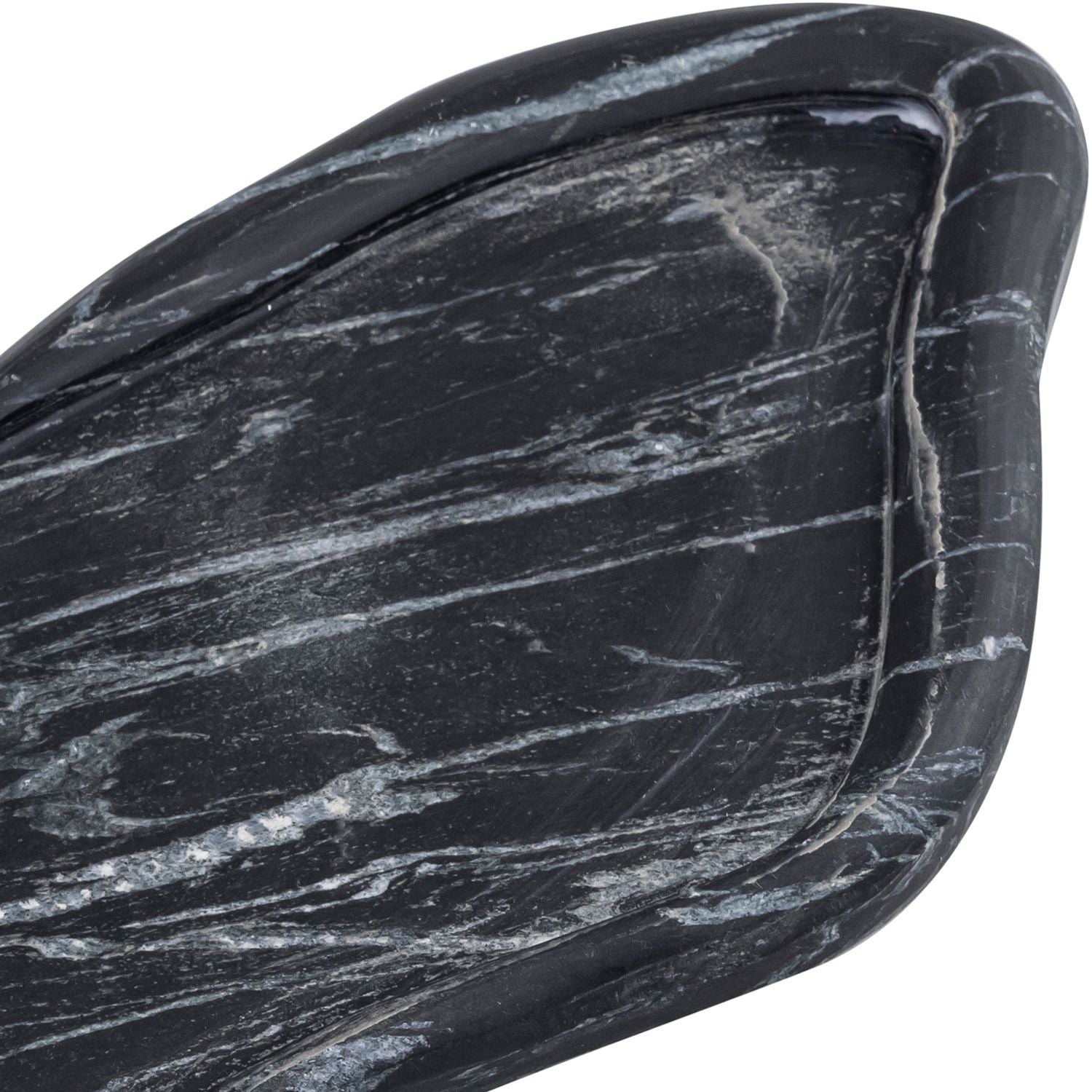 Arezzo Genuine Marble Tray — Black