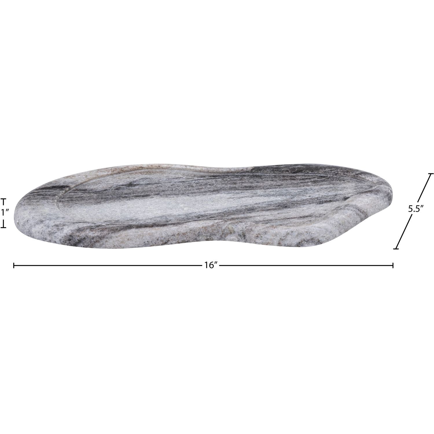 Arezzo Genuine Marble Tray — Panda