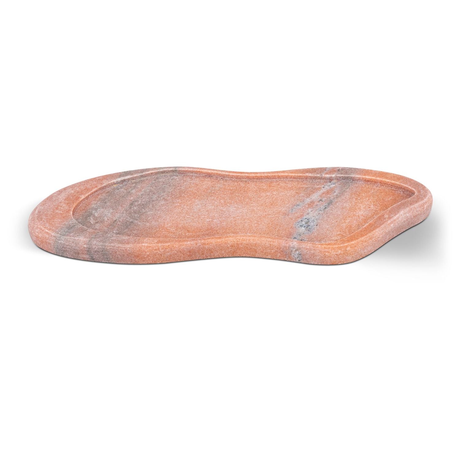 Arezzo Genuine Marble Tray — Pink