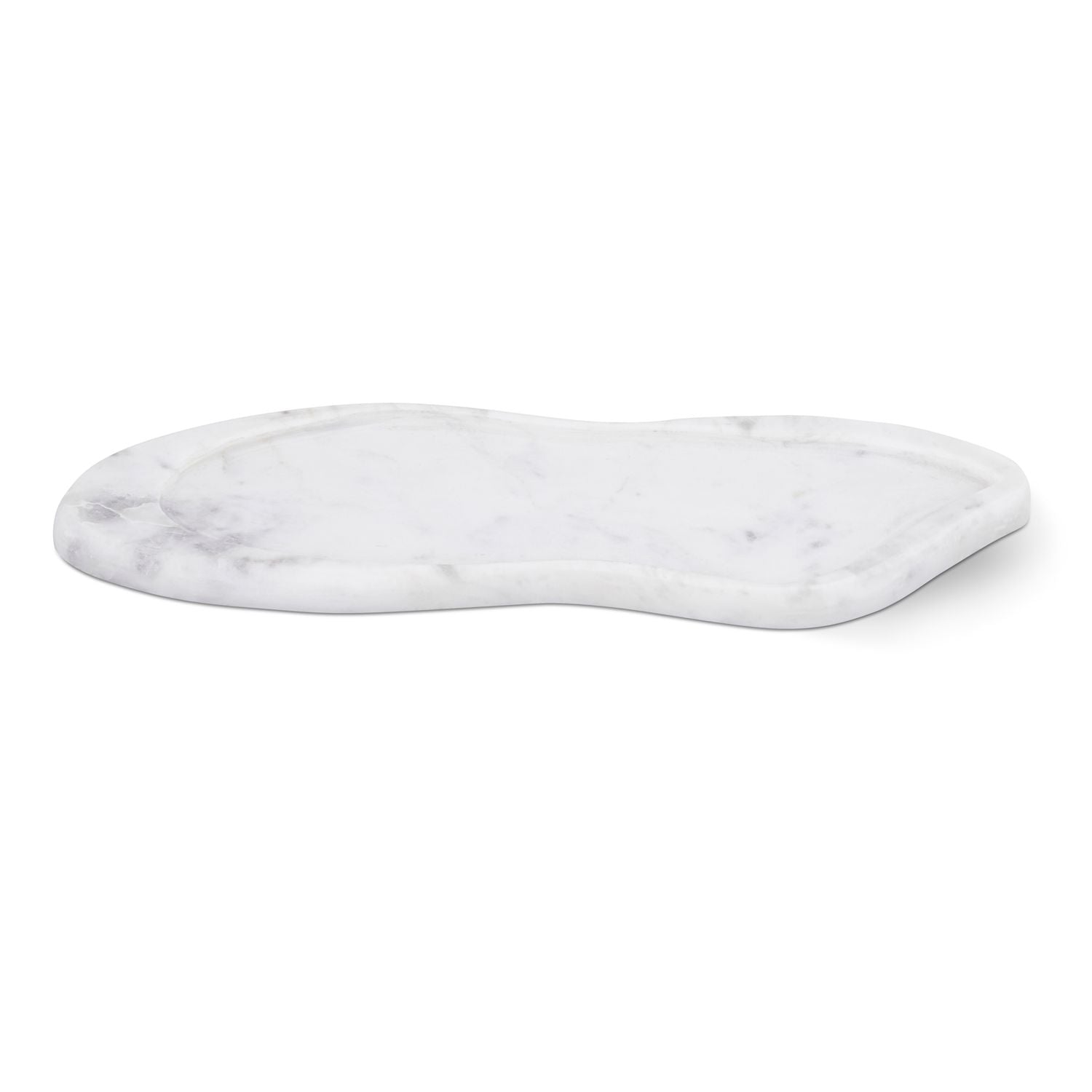 Arezzo Genuine Marble Tray — White