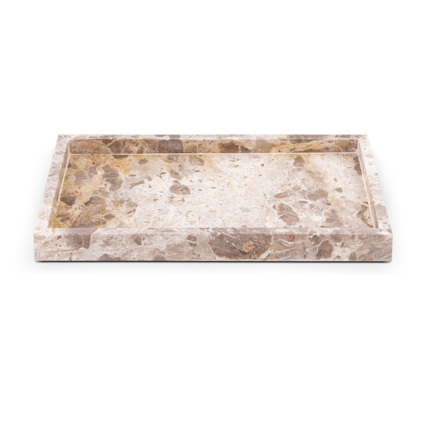 Barletta Rectangular Genuine Marble Tray