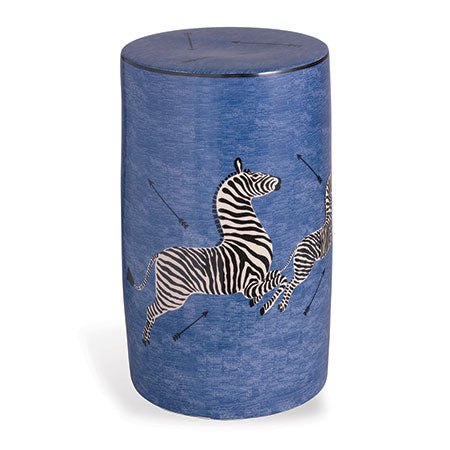 Zebra Stool-Port 68-PORT-ACFS-393-01-Stools & OttomansBlue-1-France and Son