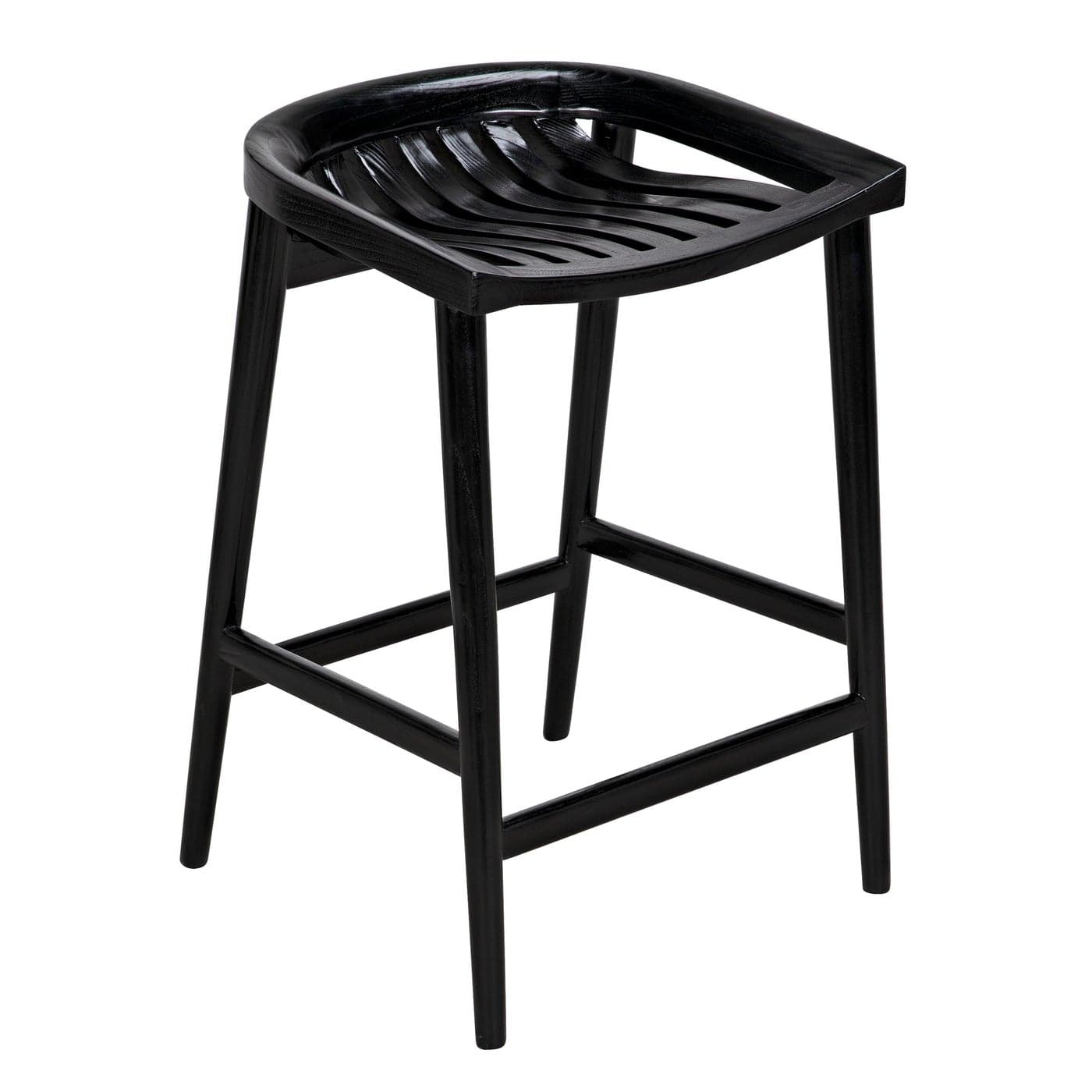 Ronald Counter Stool-Noir-NOIR-AE-269CHB-S-Stools & Ottomans-1-France and Son