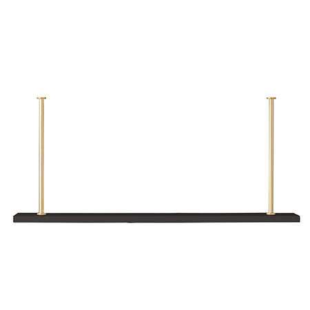 Marais Additional Shelf - 48” Kit-Port 68-PORT-AFGS-313-30-Wall DecorBlack / Gold-4-France and Son