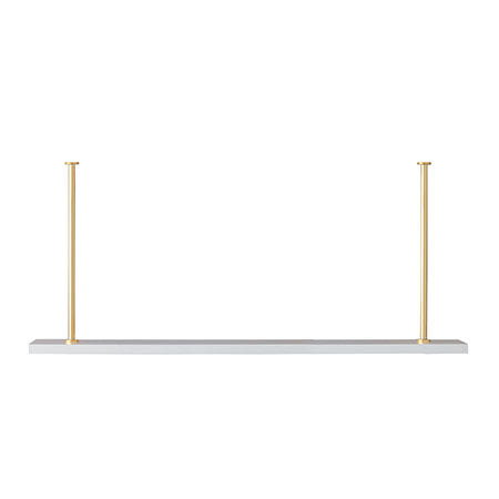 Marais Additional Shelf - 48” Kit-Port 68-PORT-AFGS-313-38-Wall DecorWhite / Gold-6-France and Son