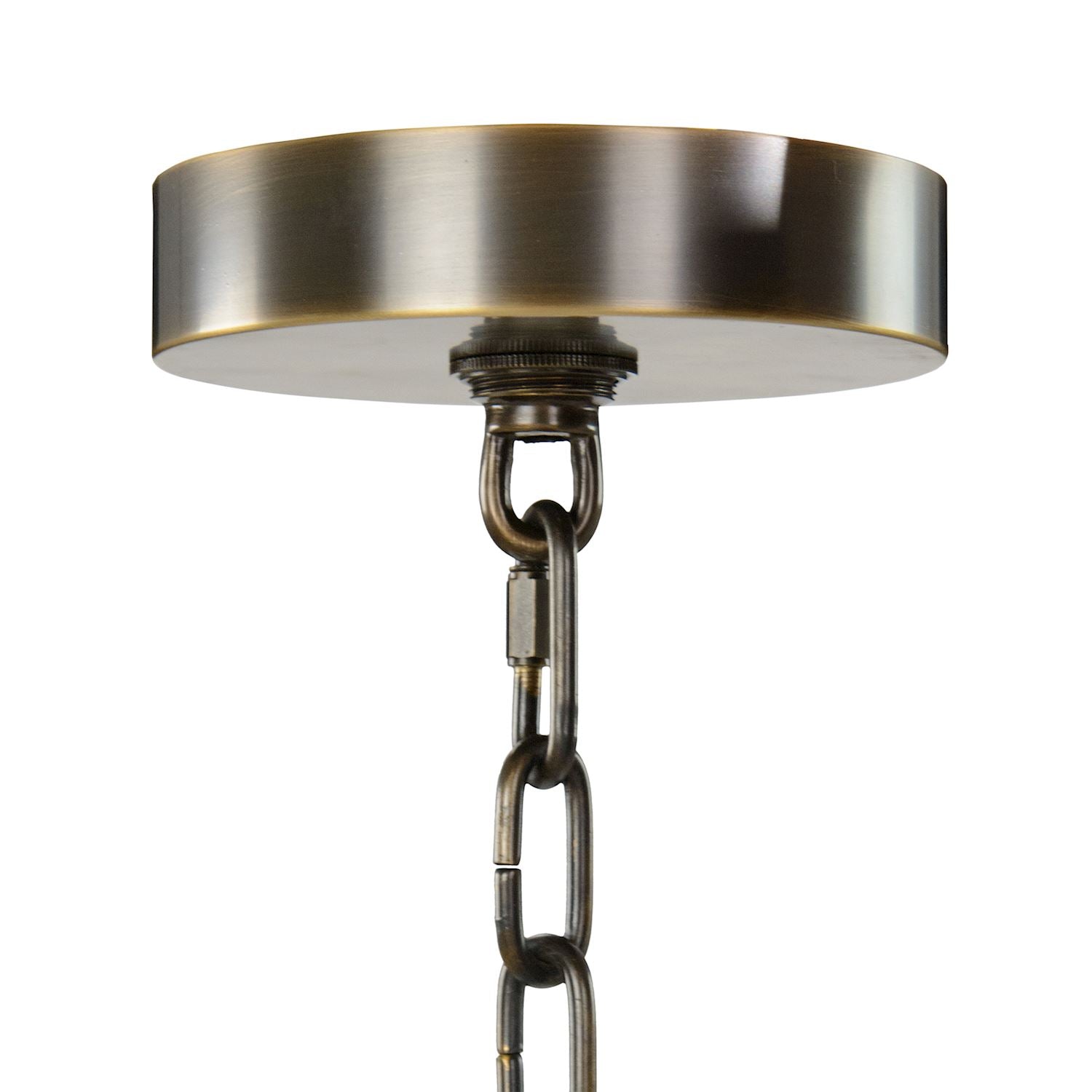 Churippu Magnolia & Tulip Glass Bronze Vertical Twenty-One Light Chandelier - Silver