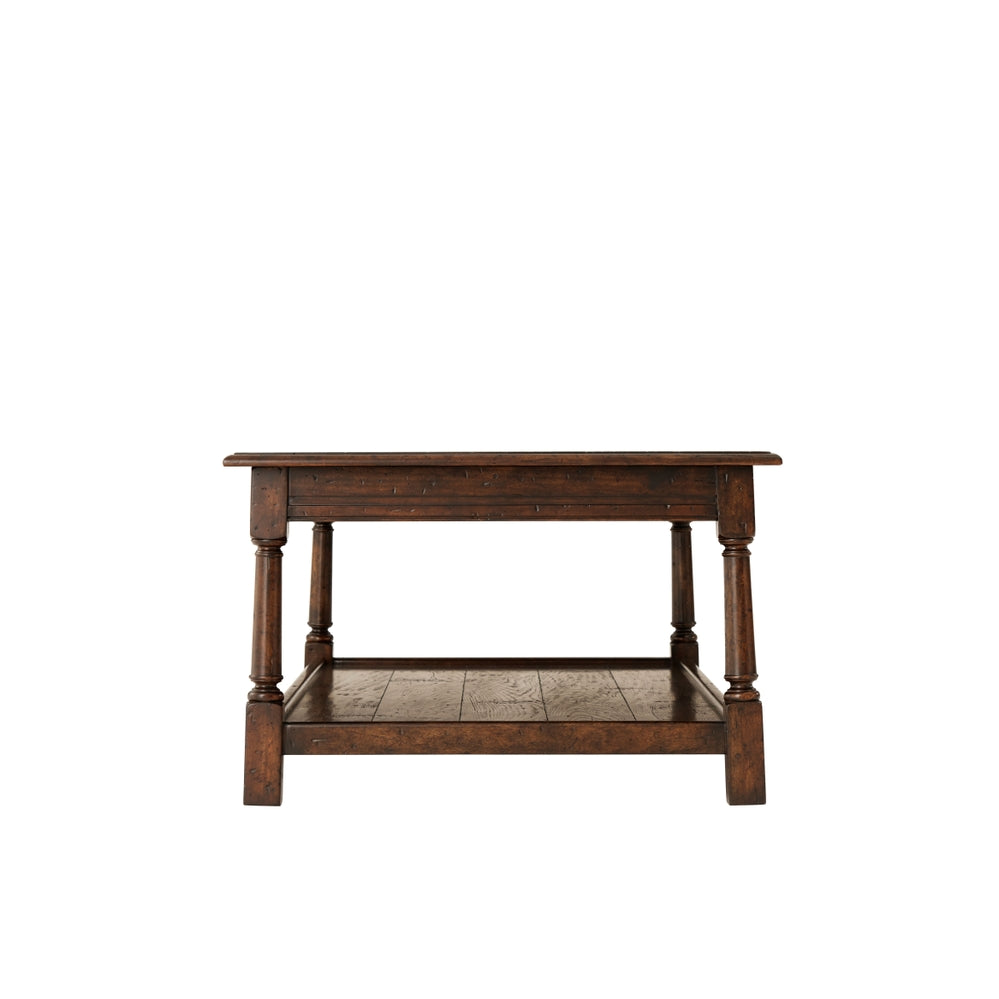 Lodge Cocktail Table-Theodore Alexander-THEO-AL51044-Coffee Tables-3-France and Son