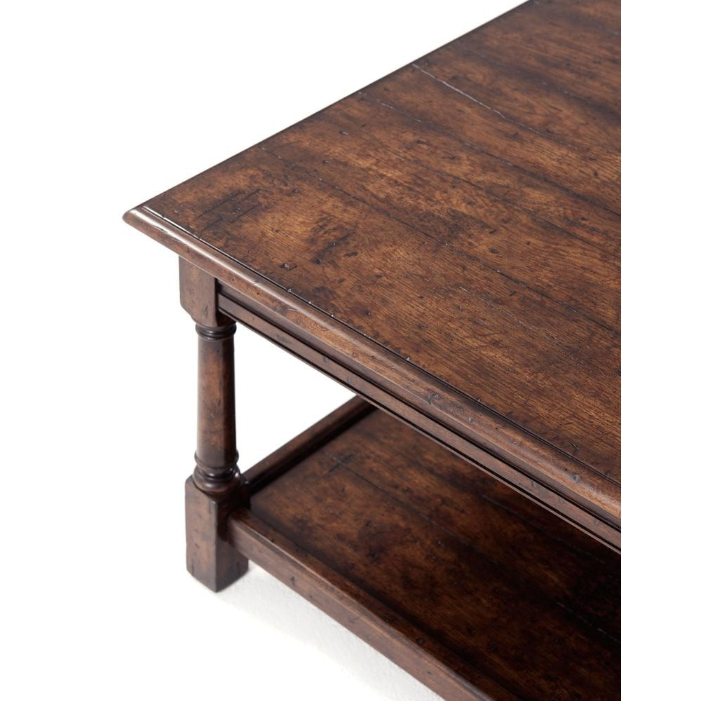 Lodge Cocktail Table-Theodore Alexander-THEO-AL51044-Coffee Tables-6-France and Son