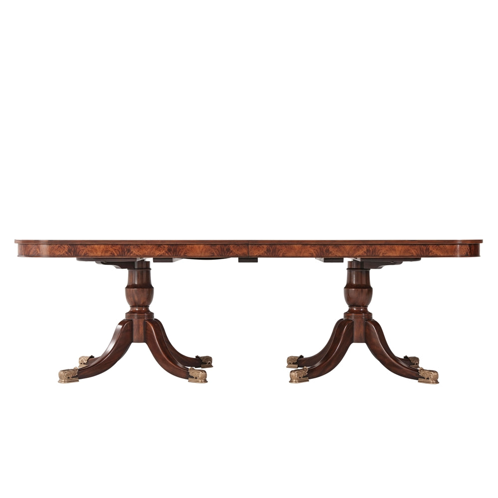 Sunderland Dinner Party Dining Table-Theodore Alexander-THEO-AL54031-Dining Tables-3-France and Son