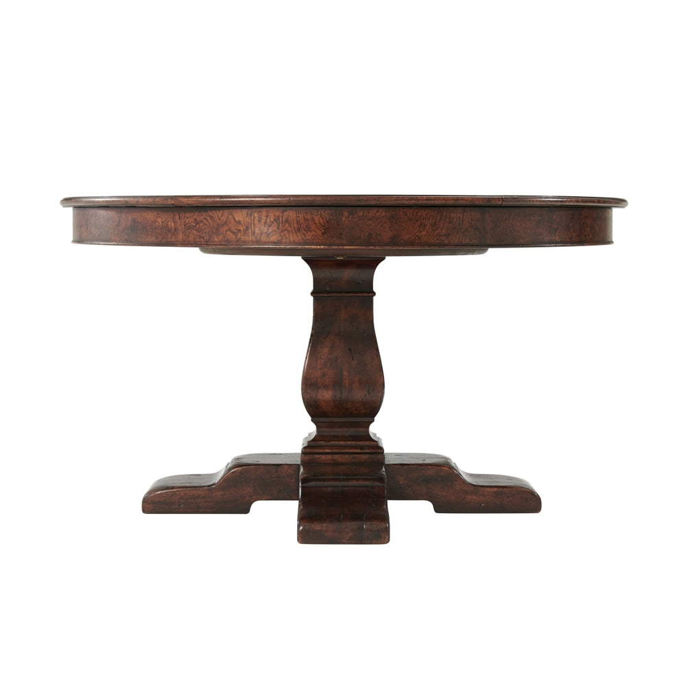 Victory Oak Jupe II Dining Table-Theodore Alexander-THEO-AL54038-Dining Tables-4-France and Son
