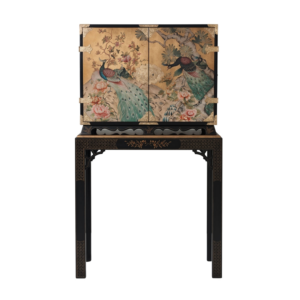 Peacock Cabinet-Theodore Alexander-THEO-AL61087-Bar Storage-3-France and Son