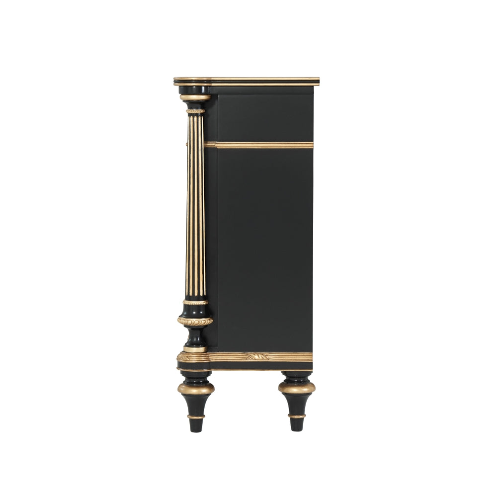 Daguerre Chinoiserie Cabinet-Theodore Alexander-THEO-AL61091-Bookcases & Cabinets-5-France and Son