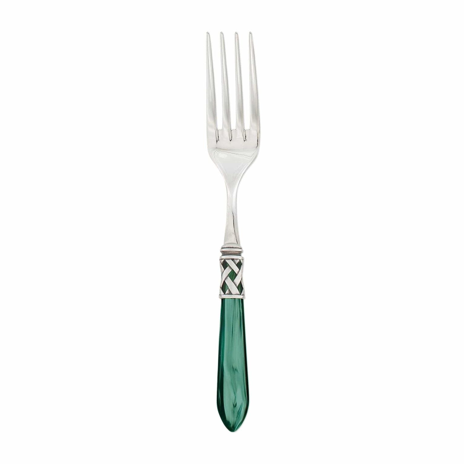 Aladdin Serving Fork - Green / Antique