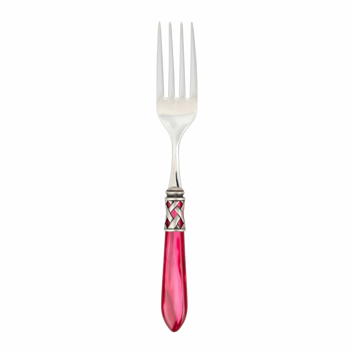 Aladdin Serving Fork - Raspberry / Antique