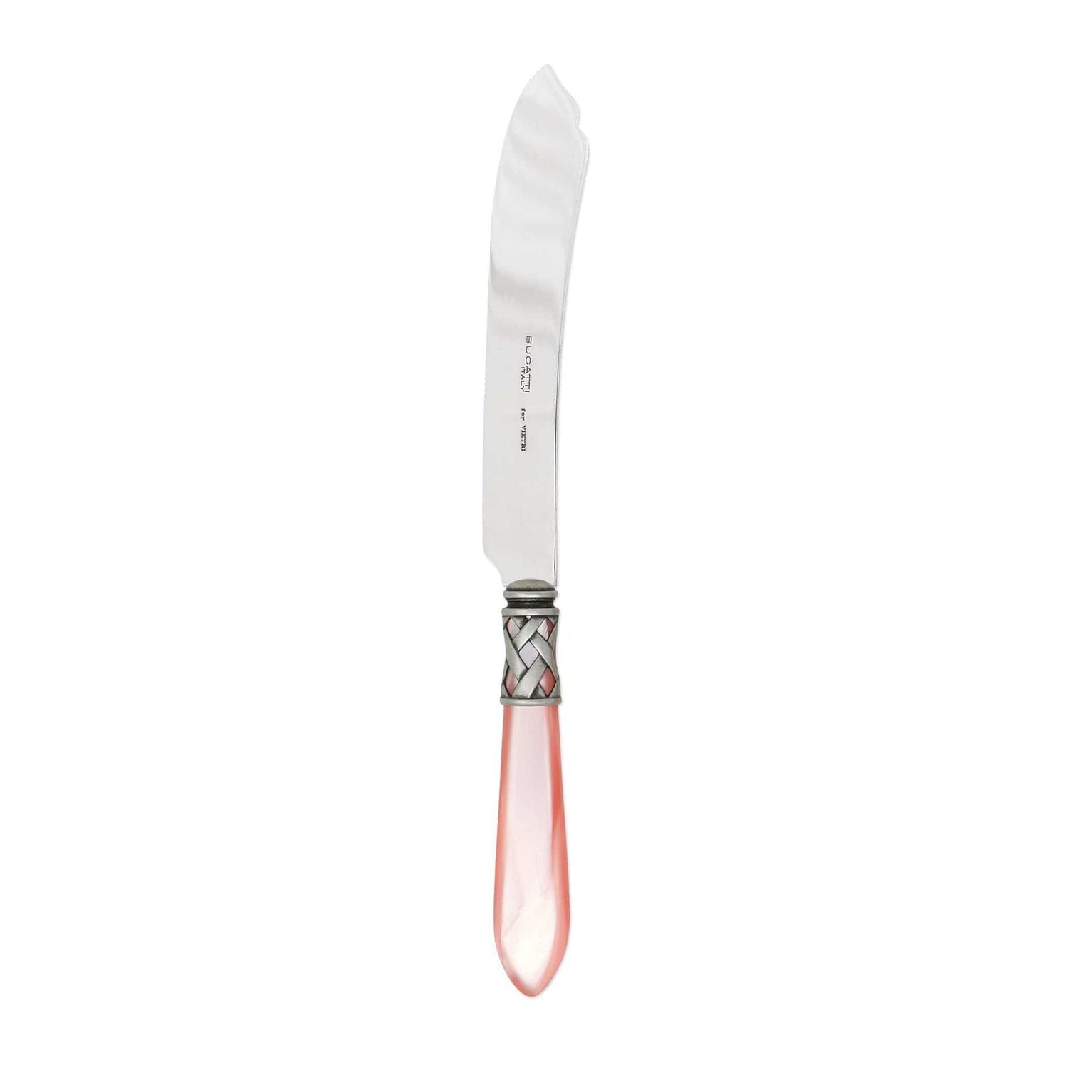 Aladdin Cake Knife - Light Pink / Antique