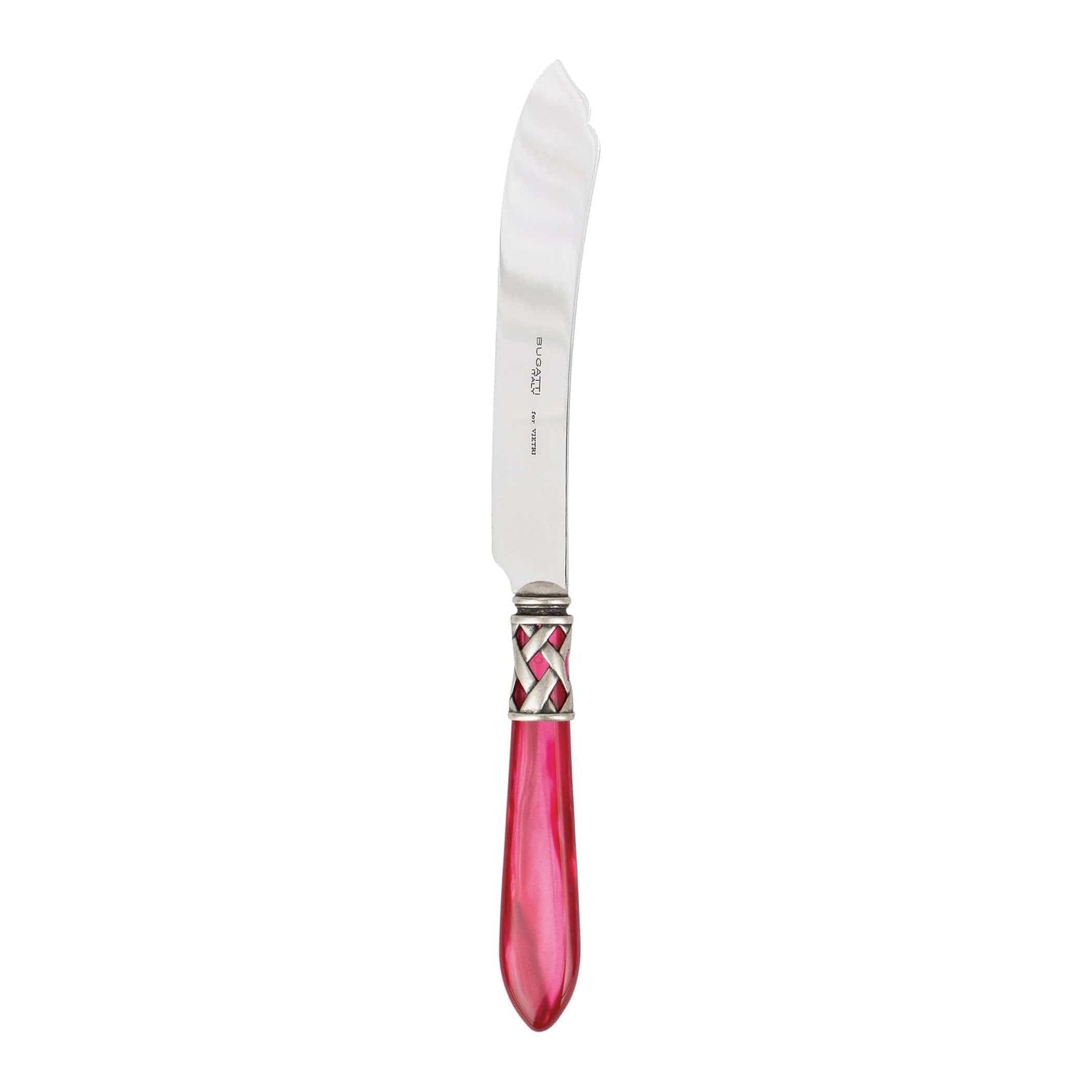 Aladdin Cake Knife - Raspberry / Antique