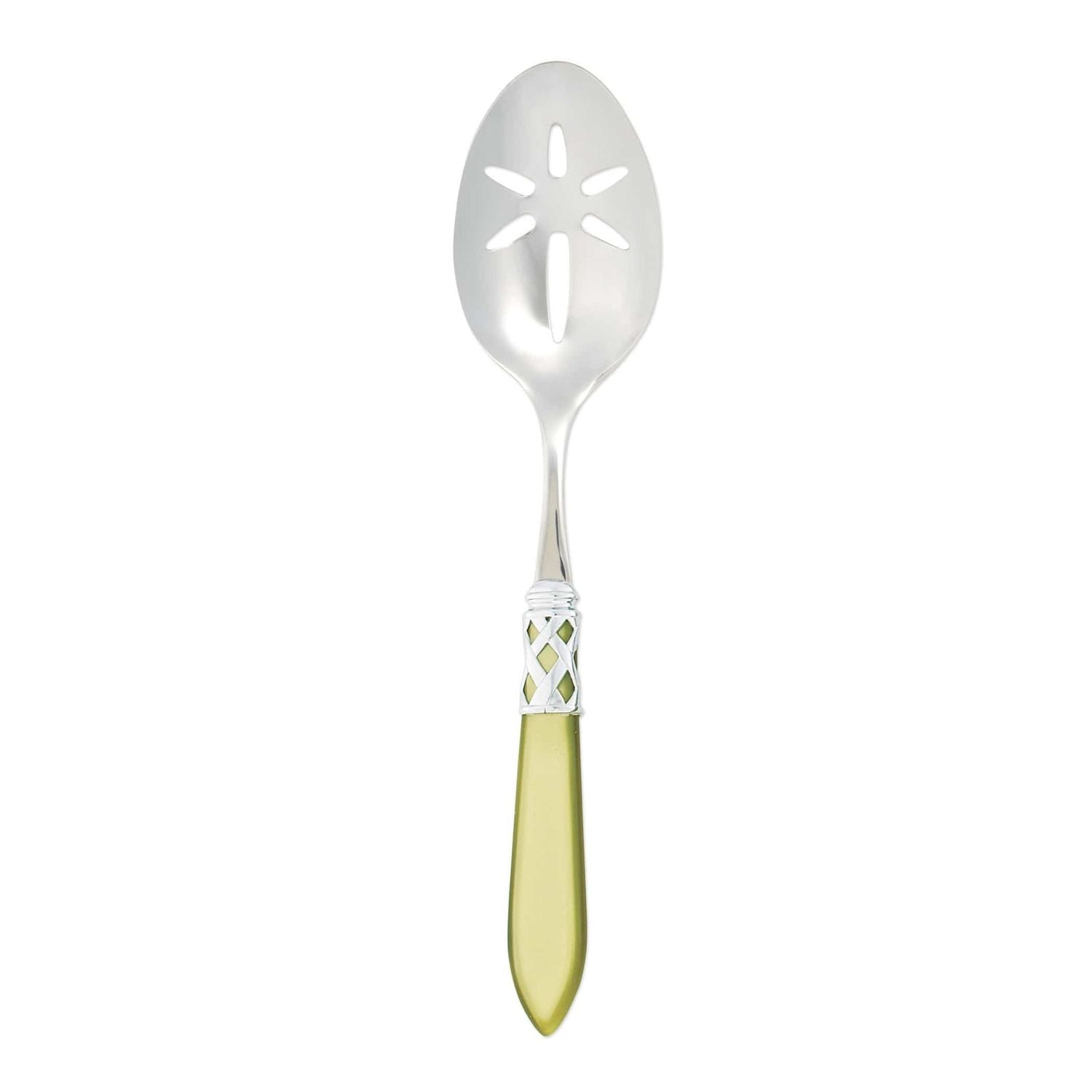 Aladdin Slotted Serving Spoon - Chartreuse / Brilliant
