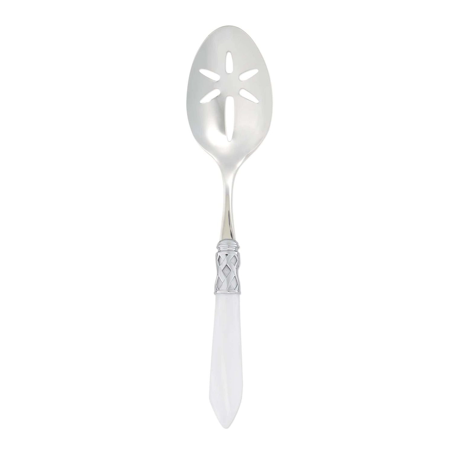 Aladdin Slotted Serving Spoon - White / Brilliant