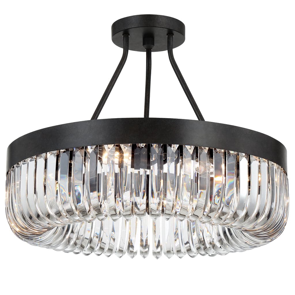 Alister 8 Light Semi-Flush-Crystorama Lighting Company-CRYSTO-ALI-B2008-CZ_CEILING-Flush Mounts-1-France and Son