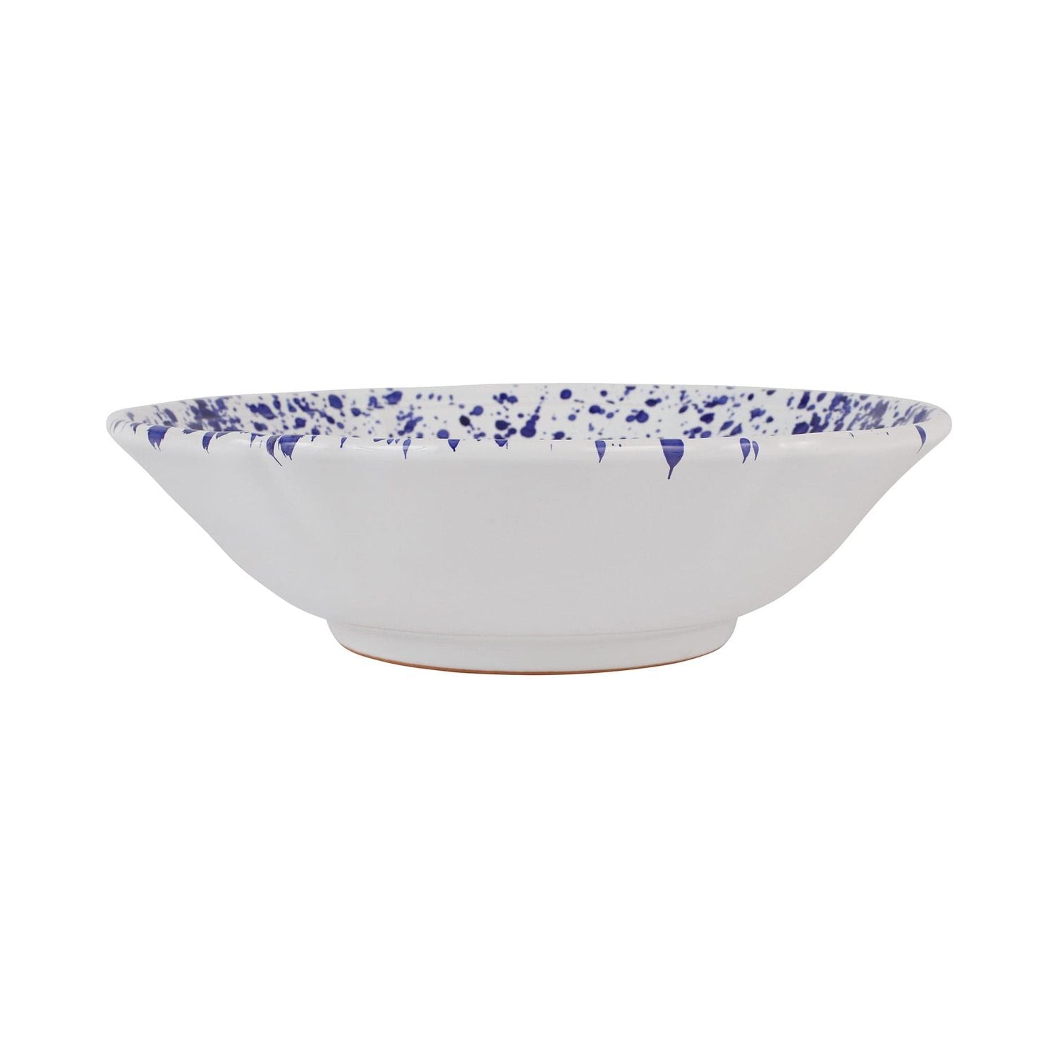 Amalfitana Splatter Serving Bowl - Cobalt
