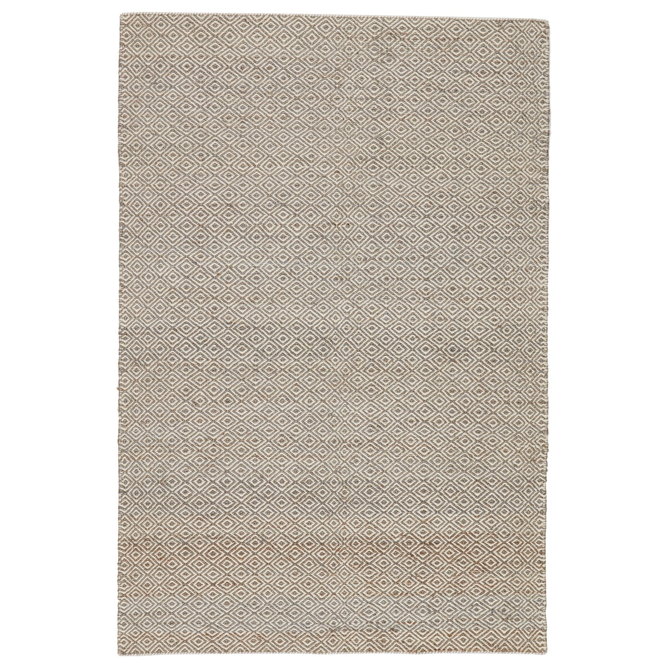 Jaipur Living Wales Natural Geometric Tan/ White-Jaipur-JAIPUR-RUG109410-Rugs5'x8'-1-France and Son