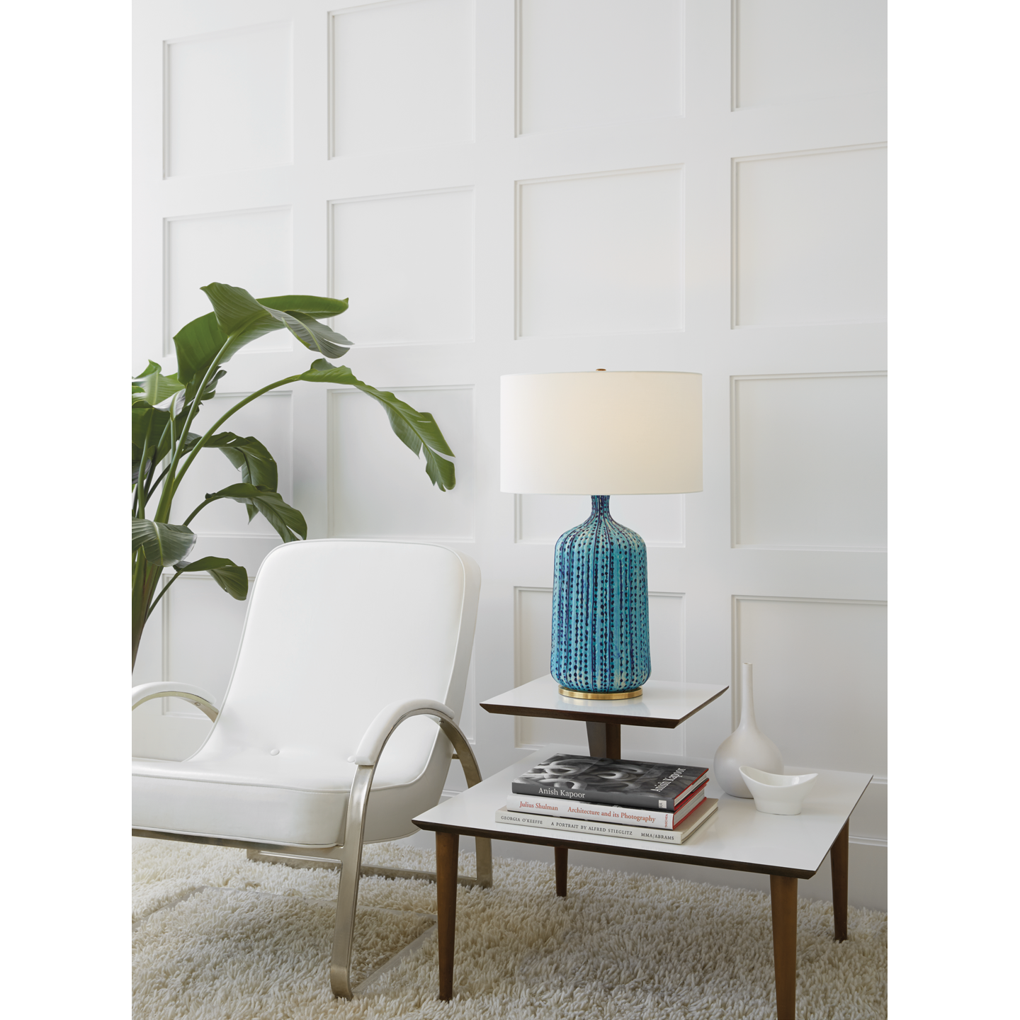 Cullen Table Lamp-Visual Comfort-VISUAL-ARN 3608BC-L-Table LampsBone Craquelure-2-France and Son