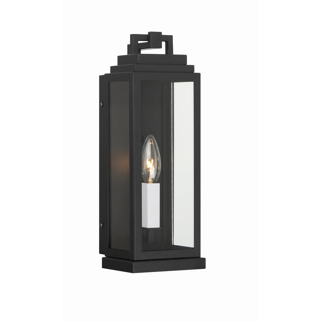 Aspen Light Sconce-Crystorama Lighting Company-CRYSTO-ASP-8911-MK-Outdoor Wall Sconces1 Light-1-France and Son