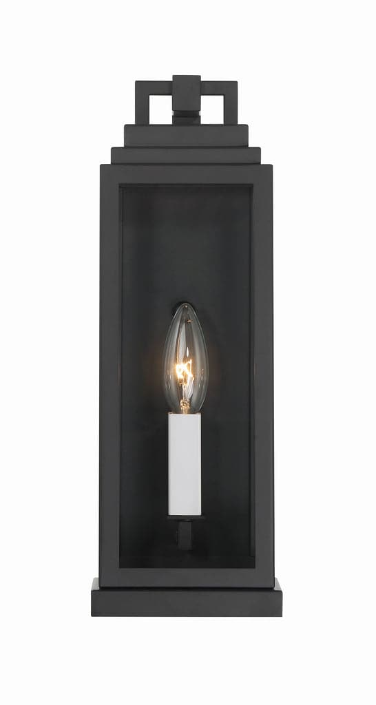 Aspen Light Sconce-Crystorama Lighting Company-CRYSTO-ASP-8911-MK-Outdoor Wall Sconces1 Light-2-France and Son