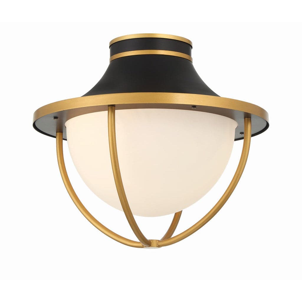 Atlas 2 Light Semi Flush-Crystorama Lighting Company-CRYSTO-ATL-700-MK-TG-Outdoor Flush Mounts-1-France and Son