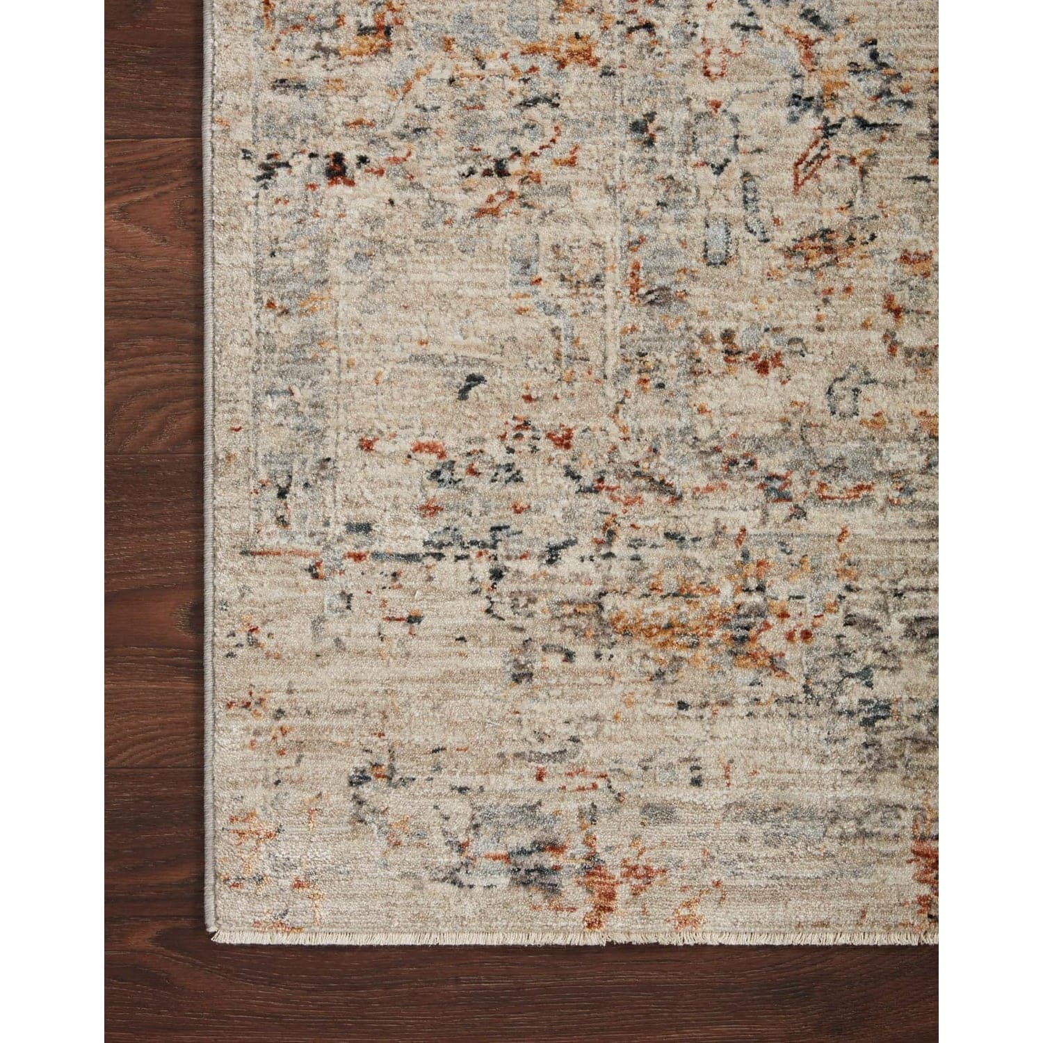 Axel AXE-02 Silver / Spice Area Rug-Loloi-LOLOI-AXELAXE-02SISQ2030-Rugs2'-0" x 3'-0"-4-France and Son