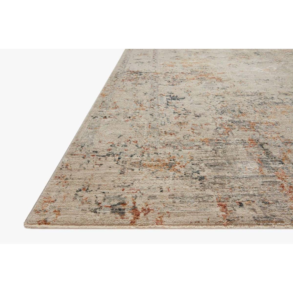 Axel AXE-02 Silver / Spice Area Rug-Loloi-LOLOI-AXELAXE-02SISQ2030-Rugs2'-0" x 3'-0"-3-France and Son