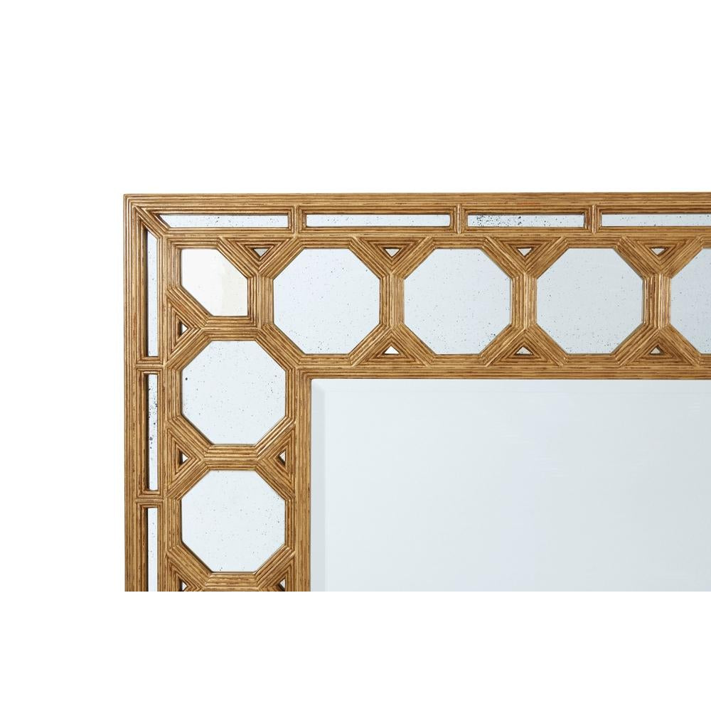 Carmen Rectangular Wall Mirror-Theodore Alexander-THEO-AXH31001.C112-Mirrors-2-France and Son
