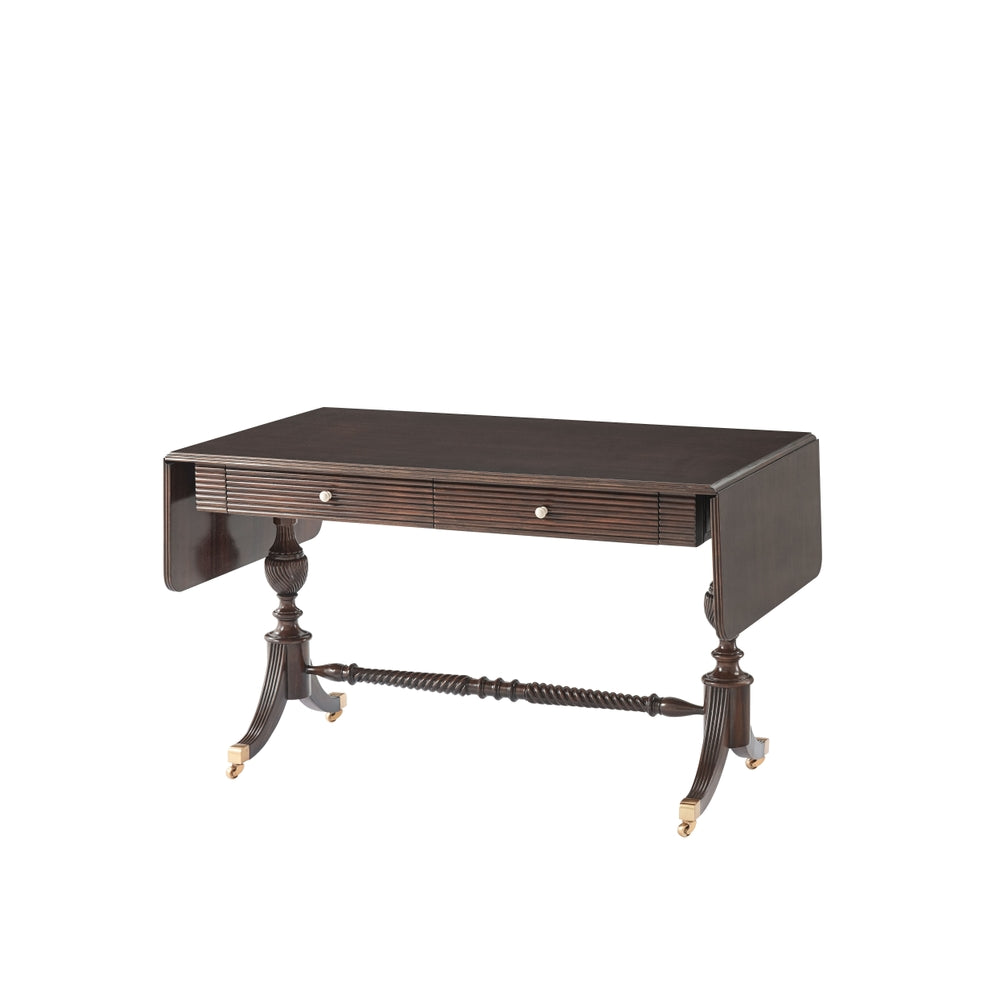 Hardin Sofa Table-Theodore Alexander-THEO-AXH71003.C105-Desks-2-France and Son