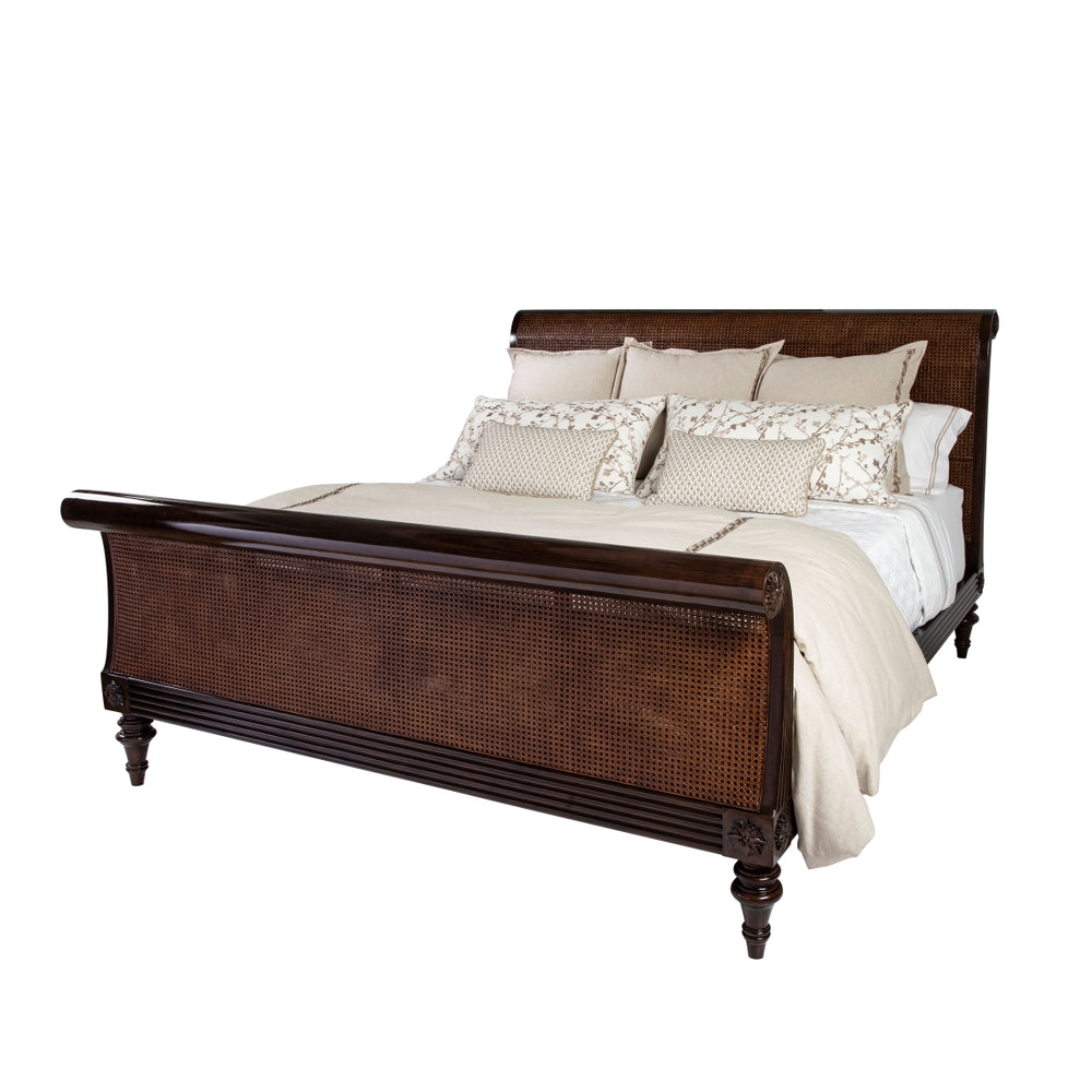 Denison Sleigh US King Bed-Theodore Alexander-THEO-AXH83001.C105-Beds-2-France and Son