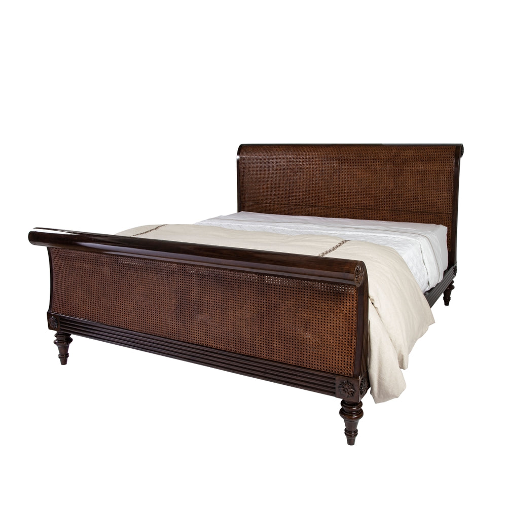 Denison Sleigh US King Bed-Theodore Alexander-THEO-AXH83001.C105-Beds-1-France and Son