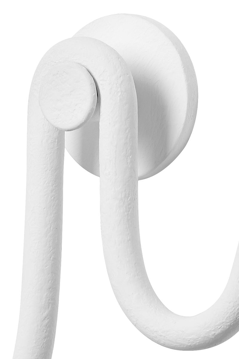 Anastasia Wall Sconce - Gesso White