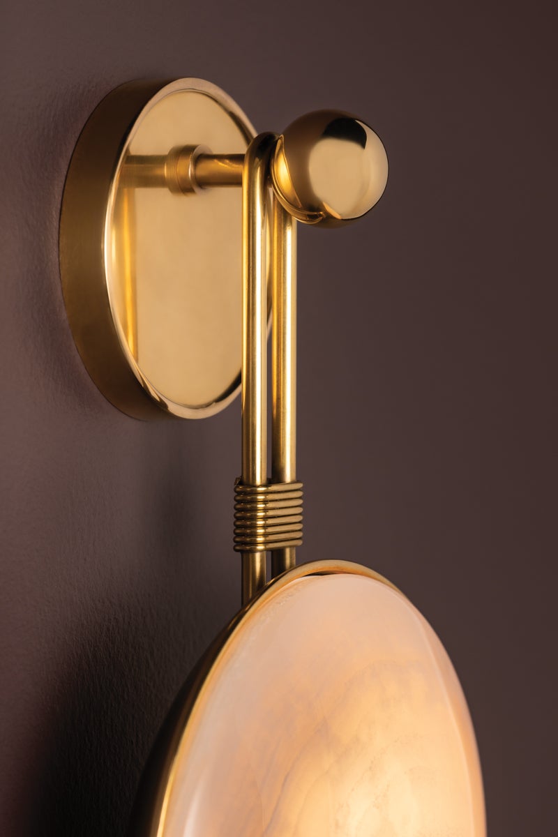 Ares Wall Sconce - Vintage Brass