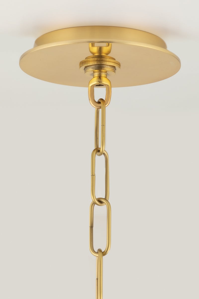 Aries Chandelier - Vintage Polished Brass/Deep Bronze 30 Lights