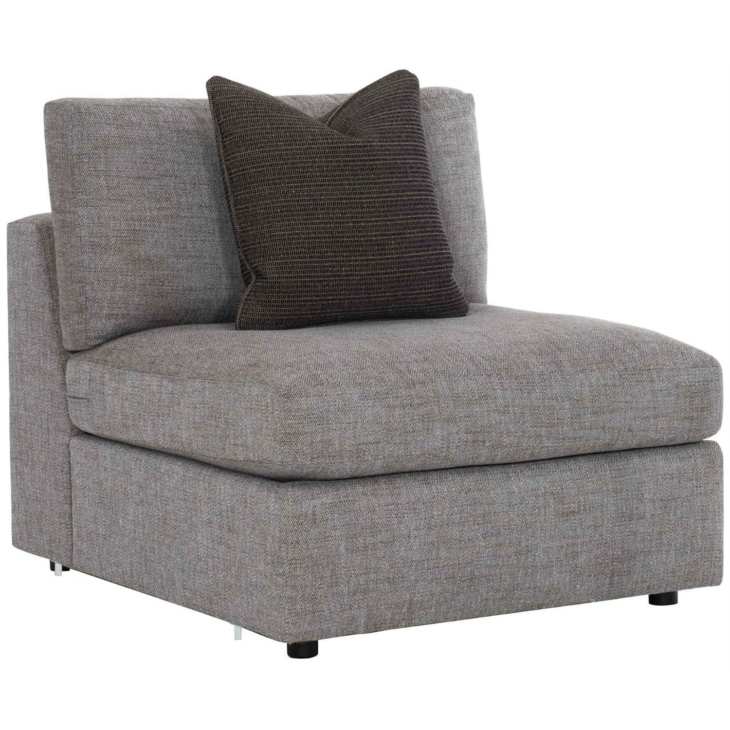 Stafford Fabric Chair-Bernhardt-BHDT-B4830-Lounge ChairsArmless Chair-With Pillows-5-France and Son