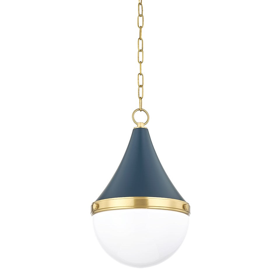 Ciara Pendant-Mitzi-HVL-H787701S-AGB/SNY-PendantsSoft Navy-Small-4-France and Son