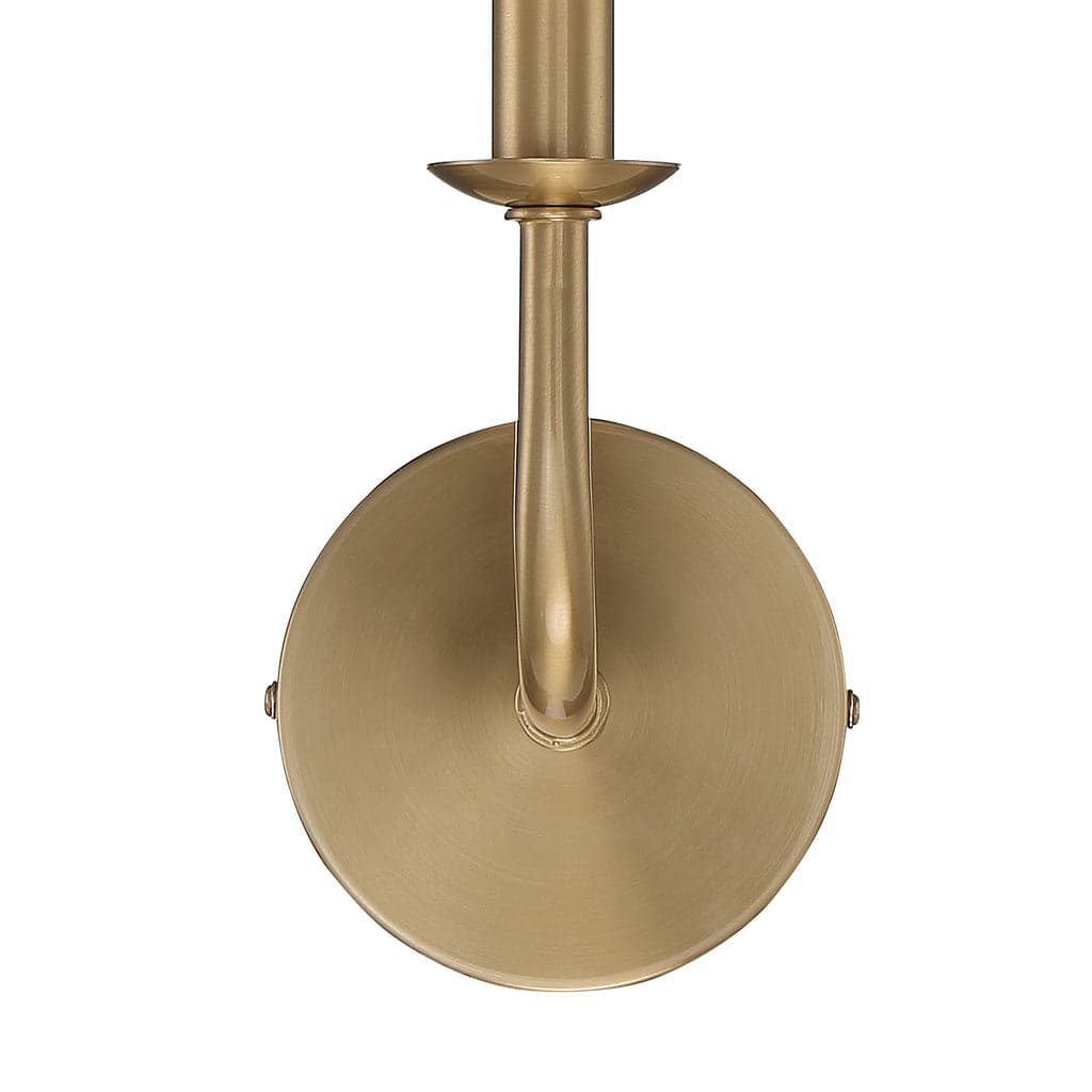 Bailey 1 Light Wall Mount-Crystorama Lighting Company-CRYSTO-BAI-A2101-AG-Wall LightingAged Brass-7-France and Son