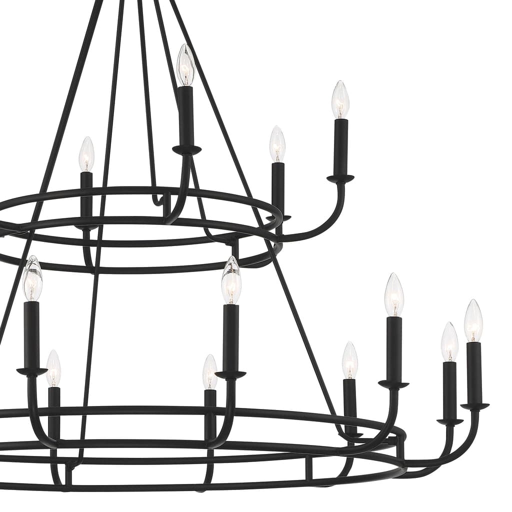 Bailey 18 Light Chandelier-Crystorama Lighting Company-CRYSTO-BAI-A2109-AG-ChandeliersAged Brass-7-France and Son