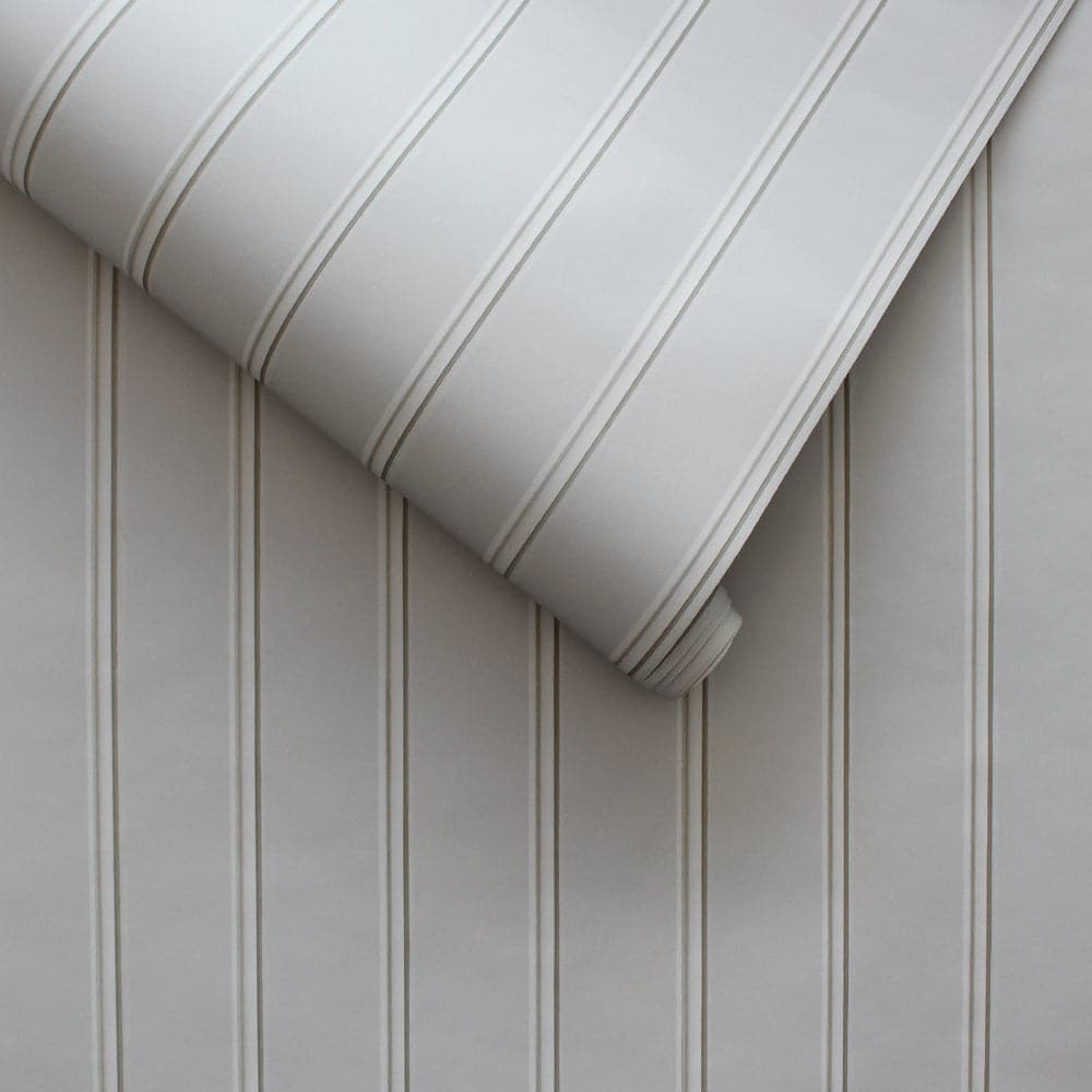 Beadboard Peel And Stick Wallpaper-Tempaper & Co.-Tempaper-BD15031-Wall PaperWhite-9-France and Son