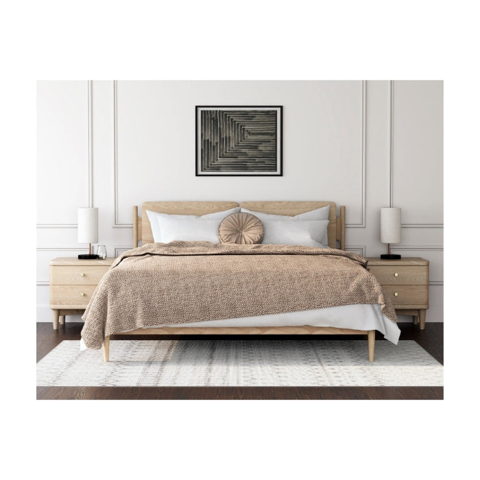 Daniel Queen Bed-Union Home Furniture-UNION-BDM00148-BedsCharcoal-8-France and Son