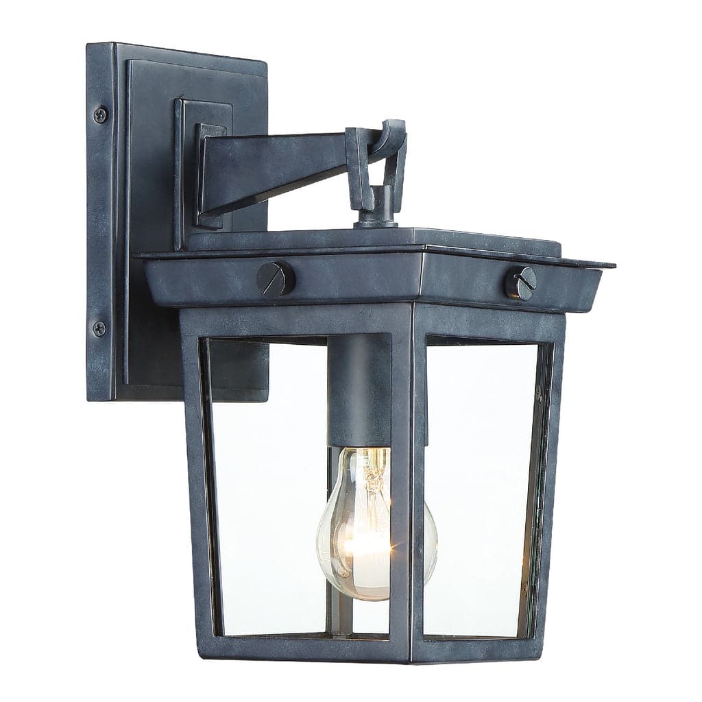 Belmont 1 Light Outdoor Wall Mount-Crystorama Lighting Company-CRYSTO-BEL-A8061-GE-Wall Lighting-1-France and Son