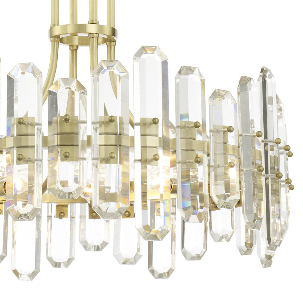 Bolton 8 Light Chandelier-Crystorama Lighting Company-CRYSTO-BOL-8888-AG-ChandeliersAntique Brass-5-France and Son