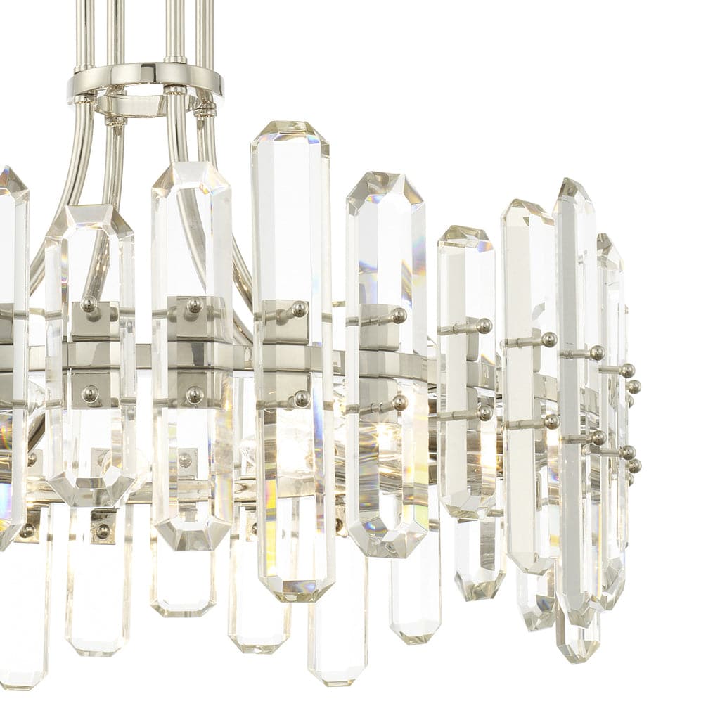 Bolton 8 Light Chandelier-Crystorama Lighting Company-CRYSTO-BOL-8888-AG-ChandeliersAntique Brass-6-France and Son