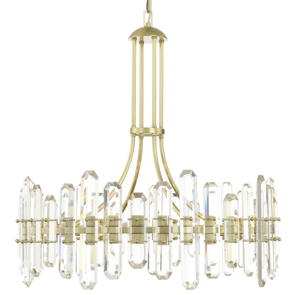 Bolton 12 Light Chandelier-Crystorama Lighting Company-CRYSTO-BOL-8889-AG-ChandeliersAged Brass-3-France and Son