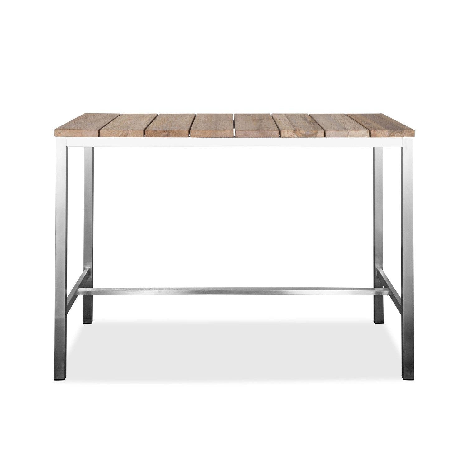 Stone Outdoor Bar Table-Whiteline Modern Living-WHITELINE-BR1597-Outdoor Coffee Tables-1-France and Son